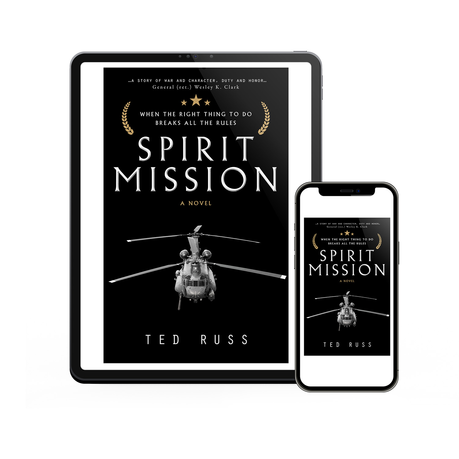 'Spirit Mission' is a thoughtful novel examining what it means to be a serving officer in the US Forces. The author is Ted Russ. The book cover and interior formatting are designed by Mark Thomas of coverness.com. To find out more about my book design services, please visit www.coverness.com