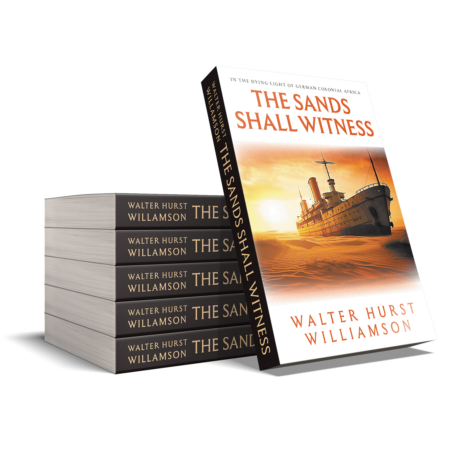 'The Sands Shall Witness' is an epic historical fiction novel, set in the darkness of German Colonial rule of early 20th Century Africa. The author is Walter Hurst Williamson. The book cover, maps and interior formatting are designed by Mark Thomas of coverness.com. To find out more about my book design services, please visit www.coverness.com