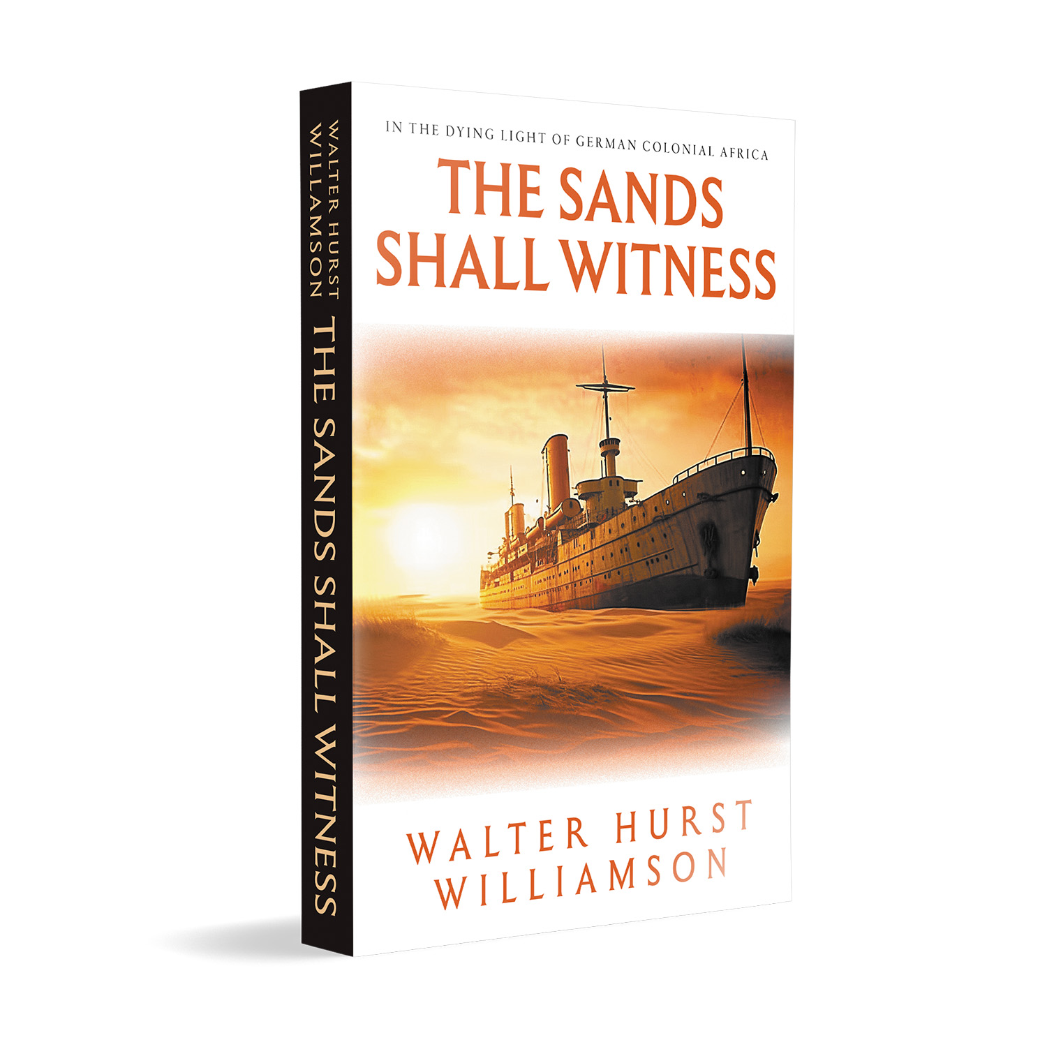 'The Sands Shall Witness' is an epic historical fiction novel, set in the darkness of German Colonial rule of early 20th Century Africa. The author is Walter Hurst Williamson. The book cover, maps and interior formatting are designed by Mark Thomas of coverness.com. To find out more about my book design services, please visit www.coverness.com