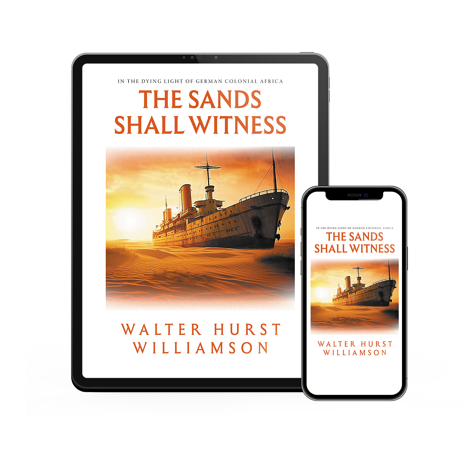 'The Sands Shall Witness' is an epic historical fiction novel, set in the darkness of German Colonial rule of early 20th Century Africa. The author is Walter Hurst Williamson. The book cover, maps and interior formatting are designed by Mark Thomas of coverness.com. To find out more about my book design services, please visit www.coverness.com