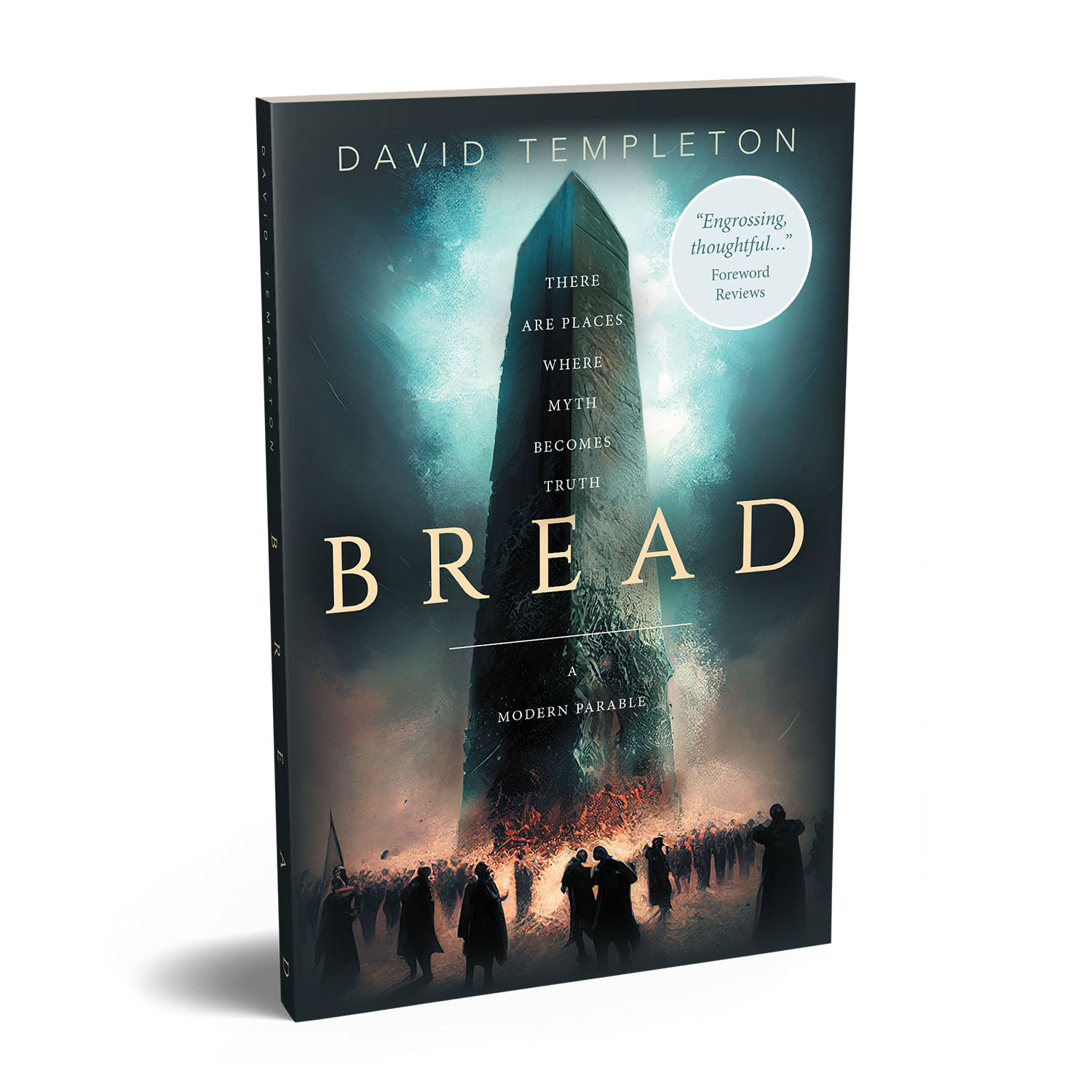 'BREAD' is a metaphysical novella that looks at the human experience. The author is David Templeton. The cover design and interior formatting are by Mark Thomas of coverness.com. To find out more about my book design services, please visit www.coverness.com.