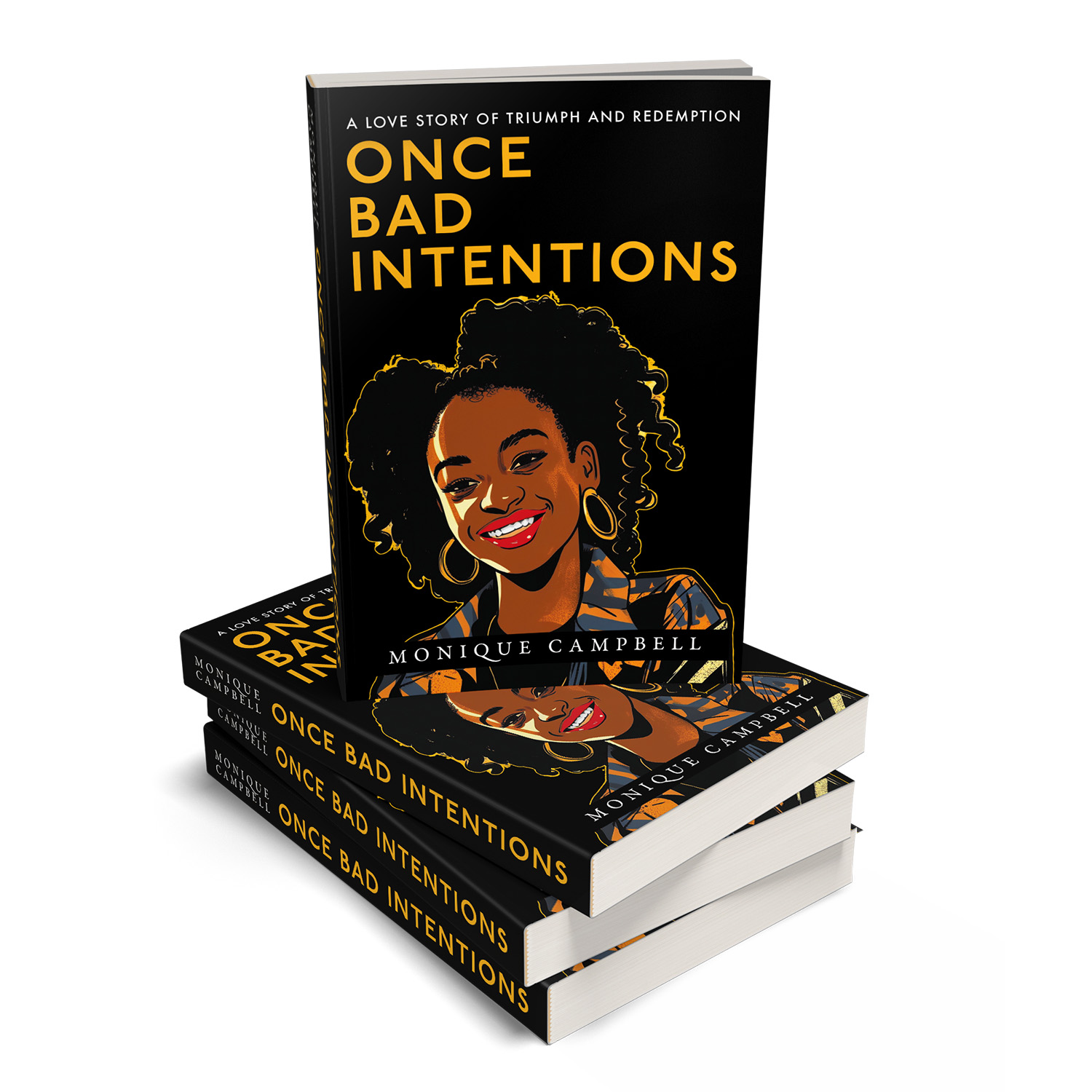 'Once Bad Intentions' is an immersive urban coming-of-age novel set in early 90s London. The author is Monique Campbell. The book cover and interior formatting were designed by Mark Thomas of coverness.com. To find out more about my book design services, please visit www.coverness.com