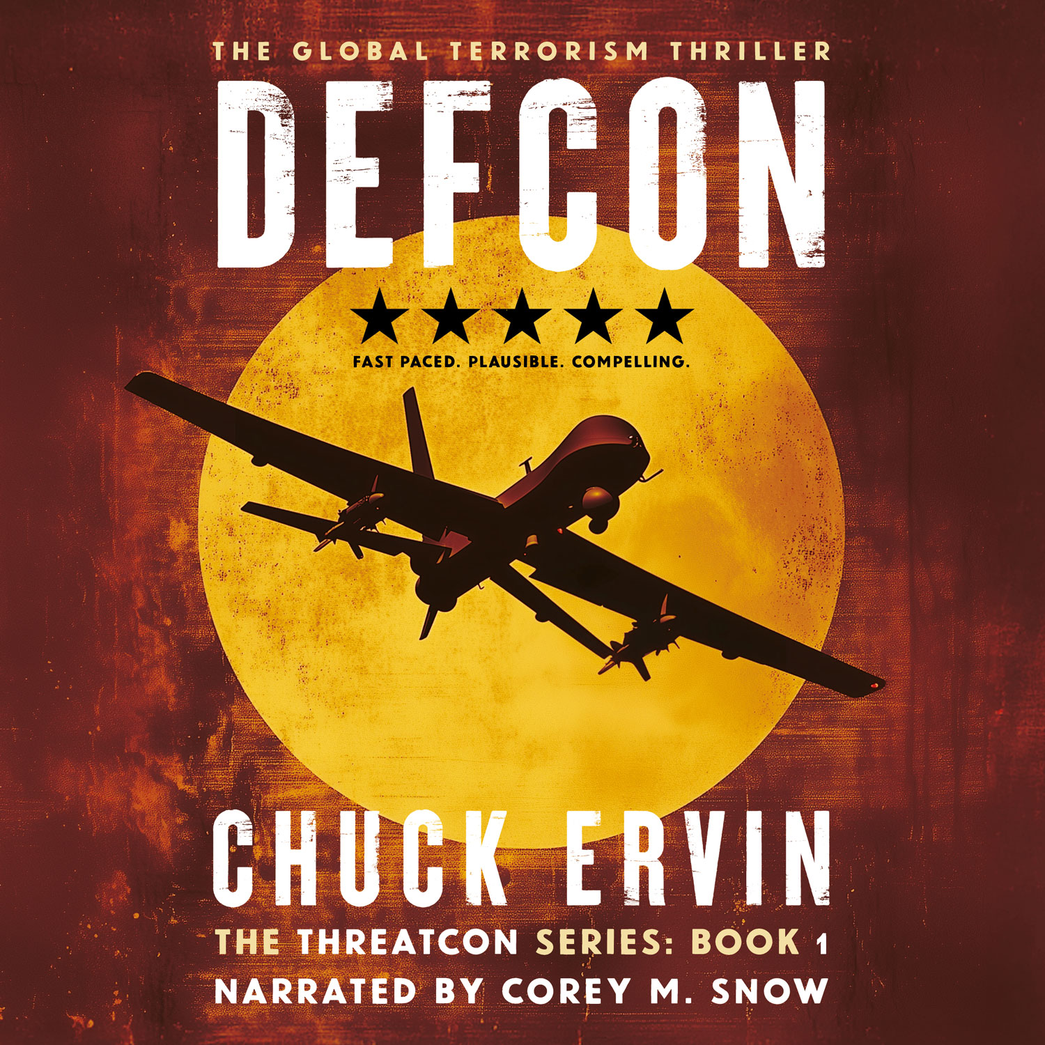 'Threatcon' is a cross-genre military thriller series. The author is Chuck Ervin. The book cover designs are by Mark Thomas of coverness.com. To find out more about my book design services, please visit www.coverness.com