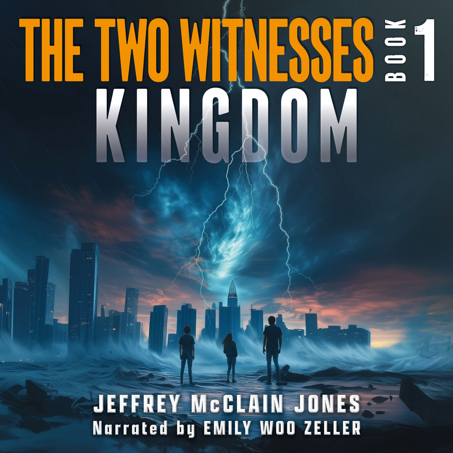 'The Two Witnesses' is a genre-blending apocalyptic series with spiritual foundations. The author is Jeffrey McClain Jones. The cover design is by Mark Thomas of coverness.com. To find out more about my book design services, please visit www.coverness.com.
