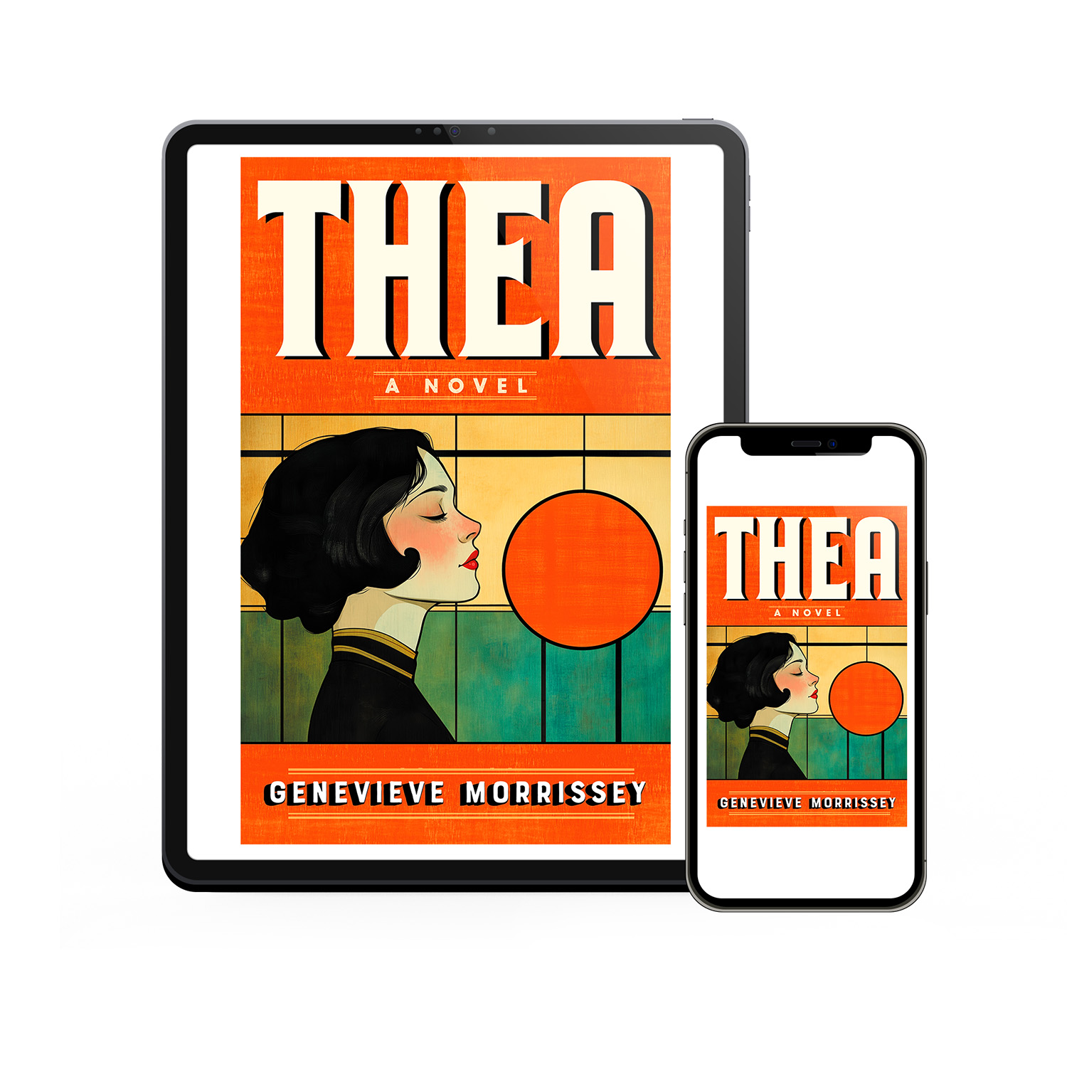 'Thea' is a gorgeous character-driven historical novel, set at the end of the Roaring Twenties. The author is Genevieve Morrissey. The cover design and interior formatting are by Mark Thomas of coverness.com. To find out more about my book design services, please visit www.coverness.com.