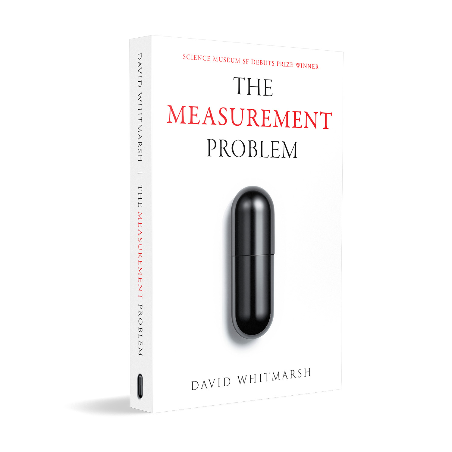 'The Measurement Problem' is densely-plotted scifi noir novel. The author is David Whitmarsh. The cover design & interior formatting are by Mark Thomas of coverness.com. To find out more about my book design services, please visit www.coverness.com