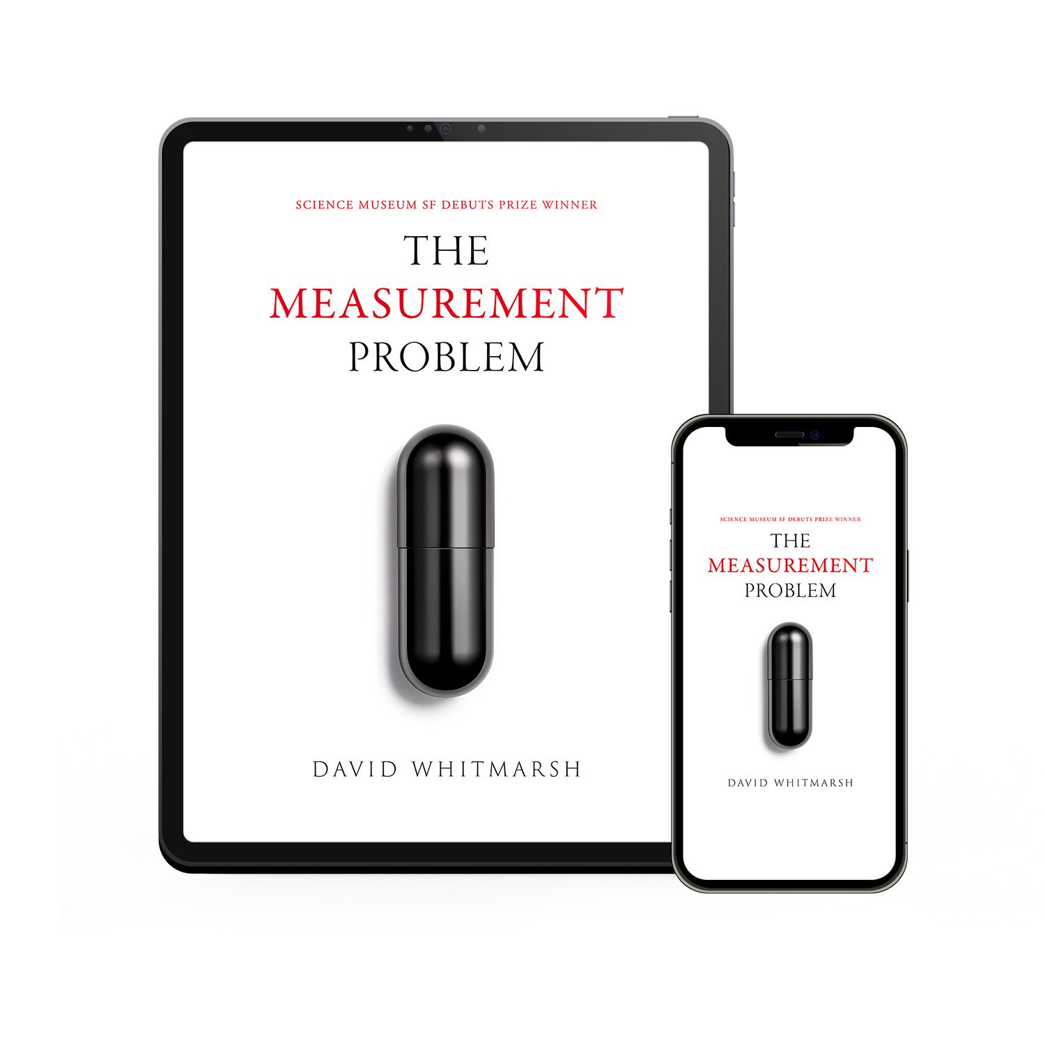 'The Measurement Problem' is densely-plotted scifi noir novel. The author is David Whitmarsh. The cover design & interior formatting are by Mark Thomas of coverness.com. To find out more about my book design services, please visit www.coverness.com