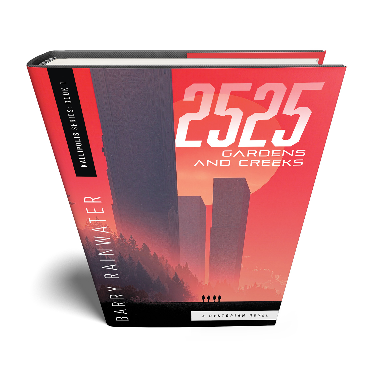 '2525' is the first novel in an epic dystopian scifi series. The author is Barry Rainwater. The cover design & interior formatting are by Mark Thomas of coverness.com. To find out more about my book design services, please visit www.coverness.com