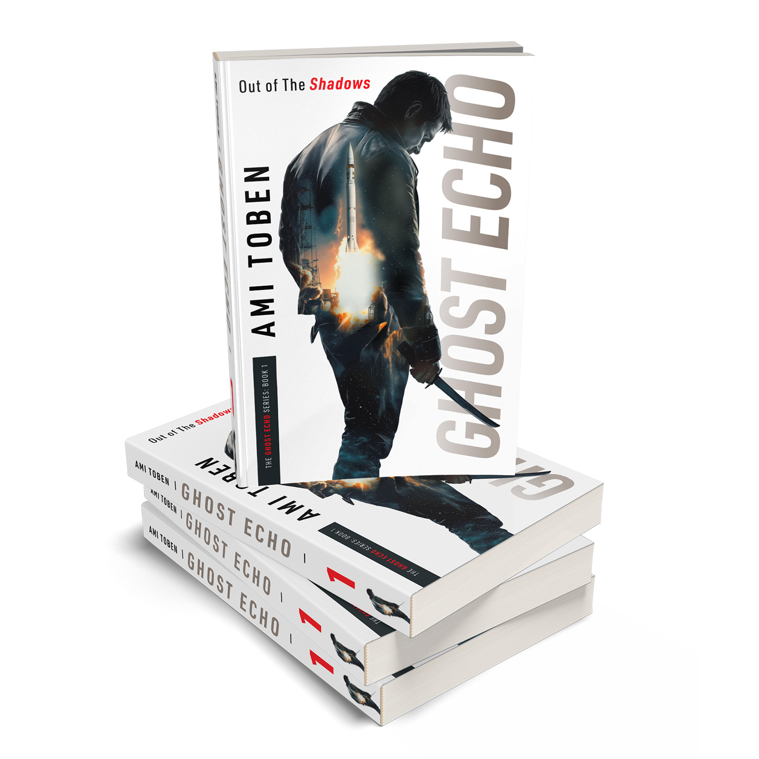 'Ghost Echo' is a unique, cross-genre thriller series. The author is Ami Toben. The cover design & interior formatting are by Mark Thomas of coverness.com. To find out more about my book design services, please visit www.coverness.com.