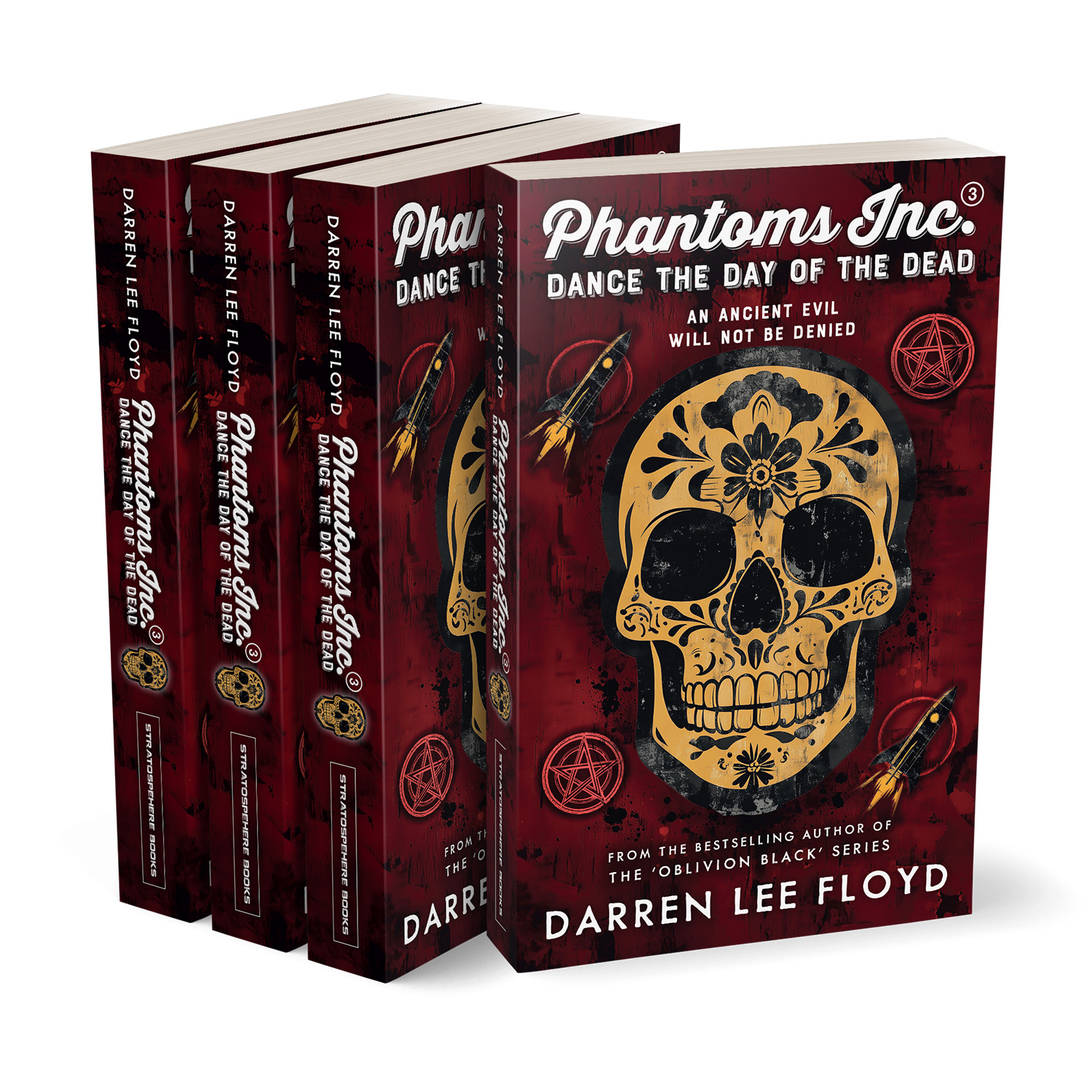 The 'Phantoms Inc.' series is a fun scifi / supernatural hybrid. The author is Darren Lee Floyd. The cover and interior design of the books are by Mark Thomas. To learn more about what Mark could do for your book, please visit coverness.com.